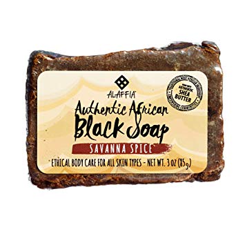 Alaffia Authentic African Black Soap 